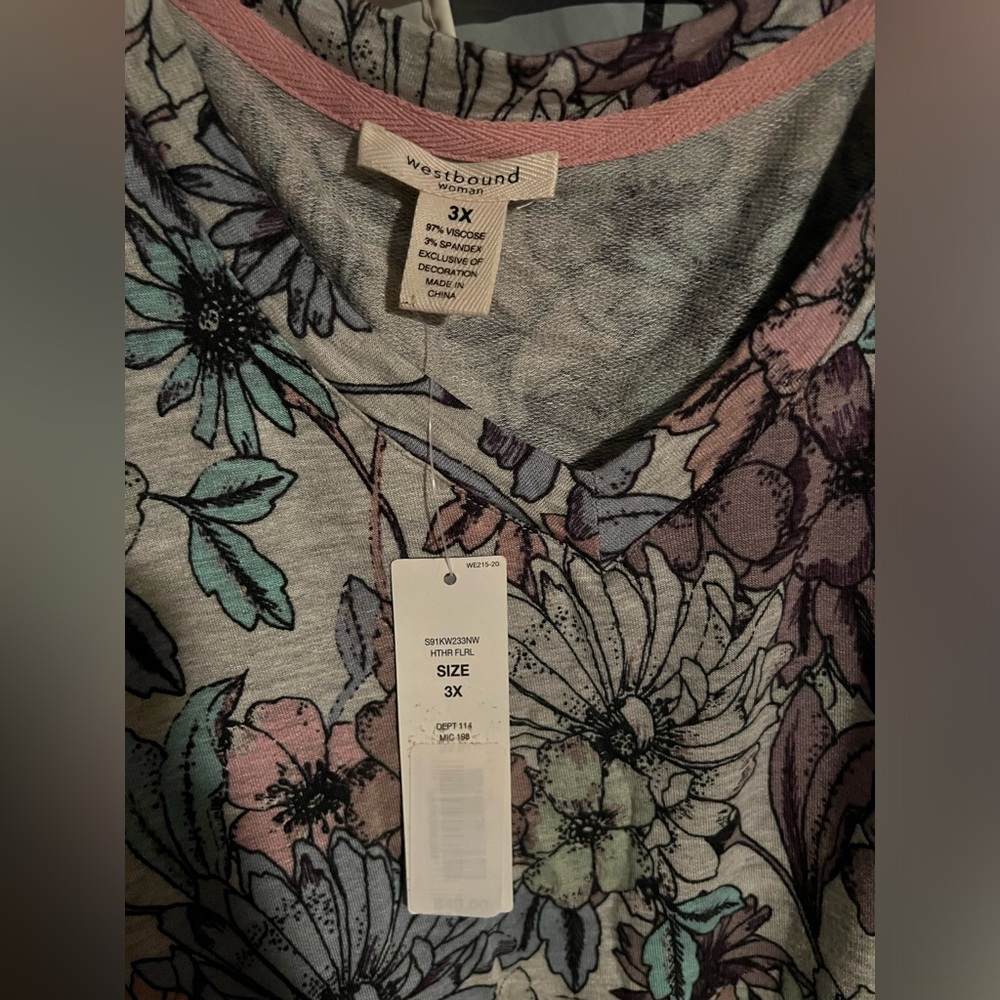 Westbound Floral tee